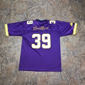 Vtg crown royal sports illustrated jersey stitched